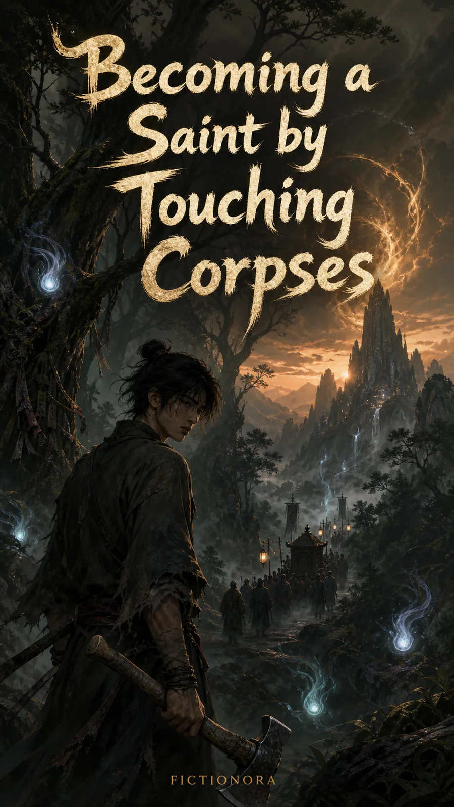 Cover art for Becoming a Saint by Touching Corpses