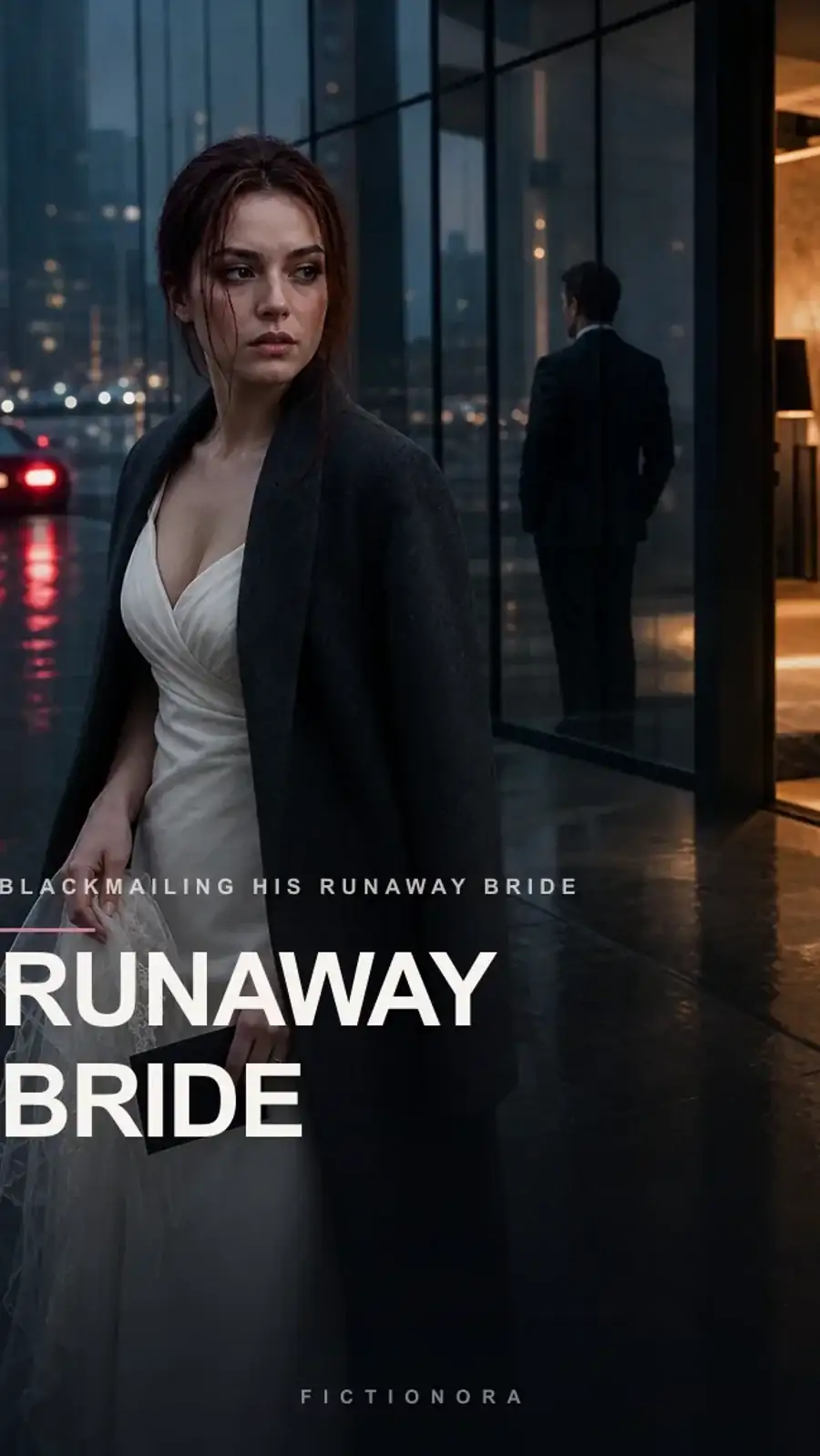 Cover art for Blackmailing his runaway bride