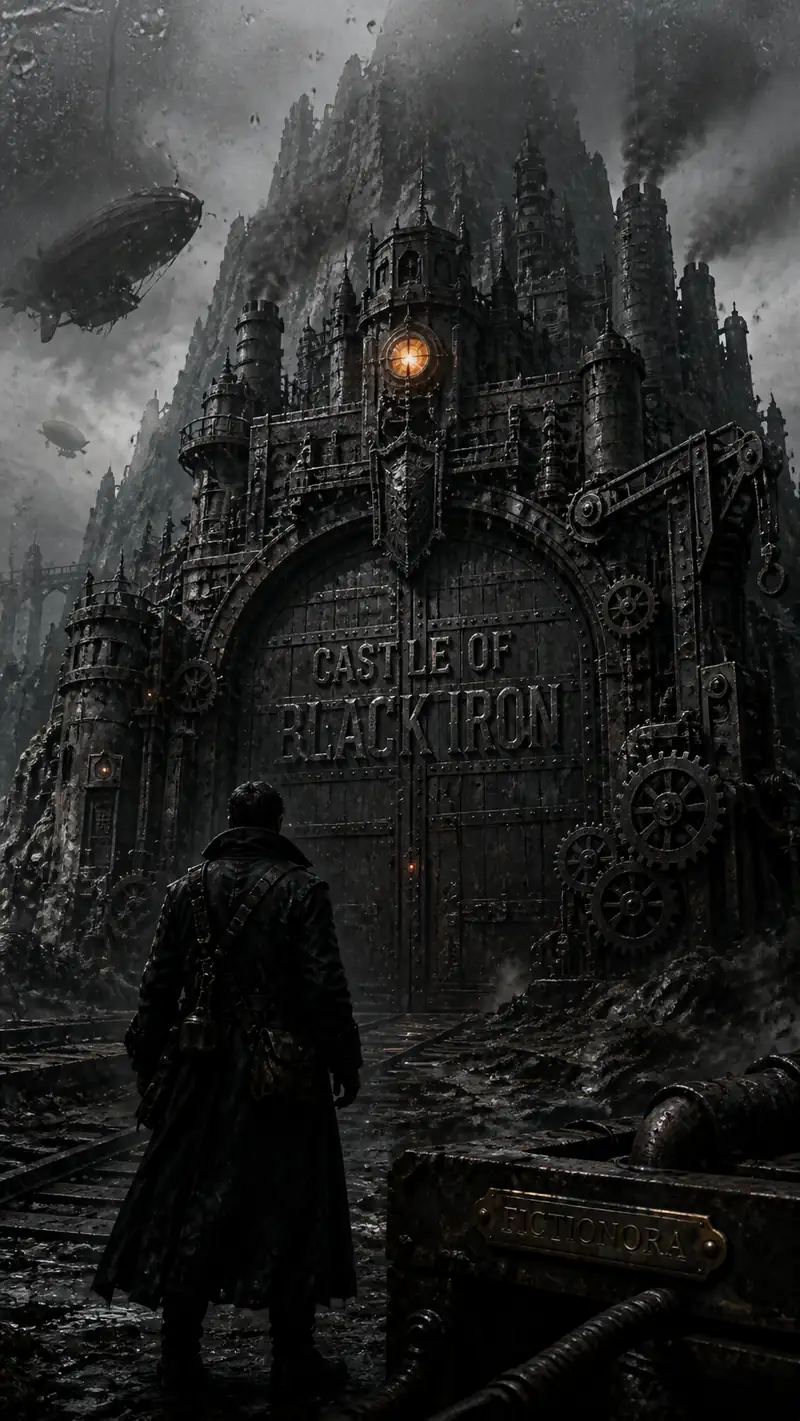 Cover art for Castle of Black Iron