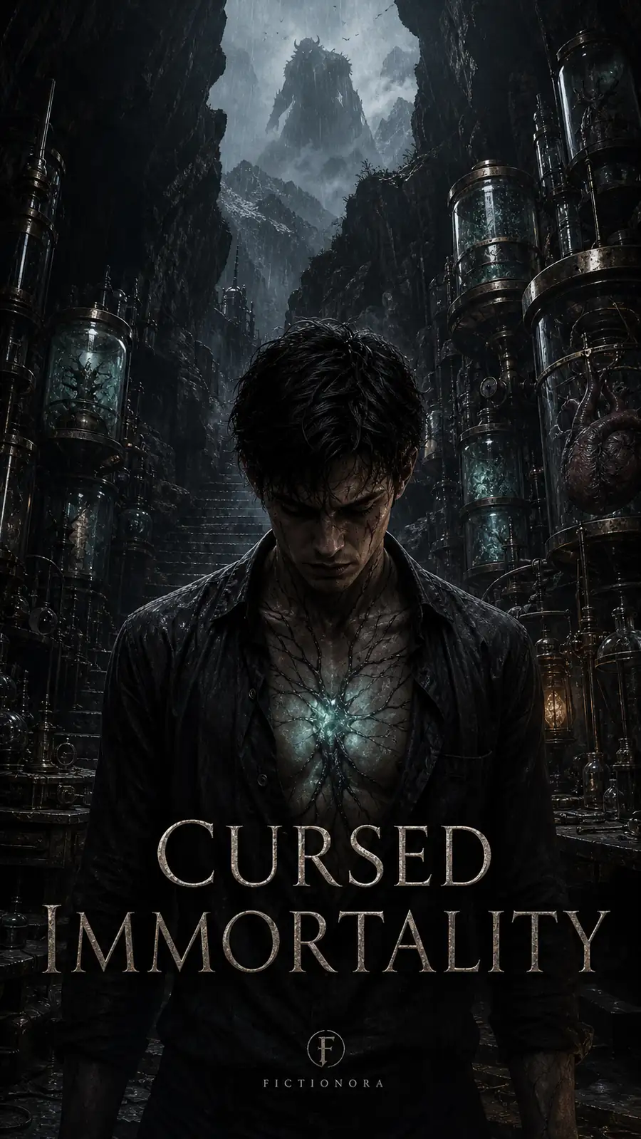 Cover art for Cursed Immortality