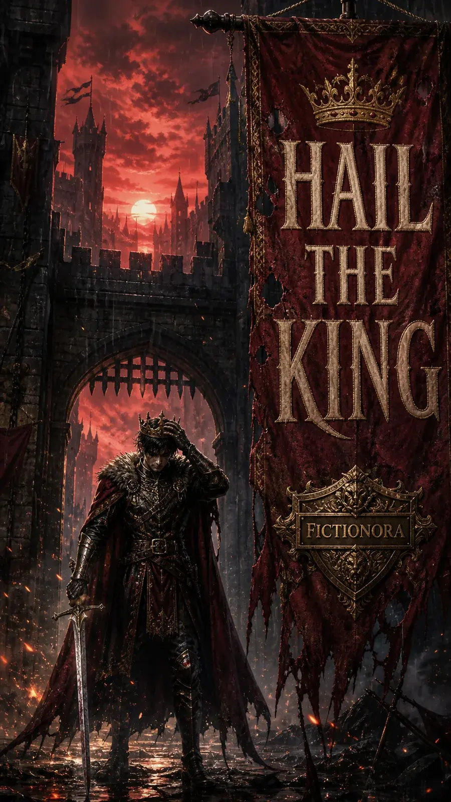Cover art for Hail the King