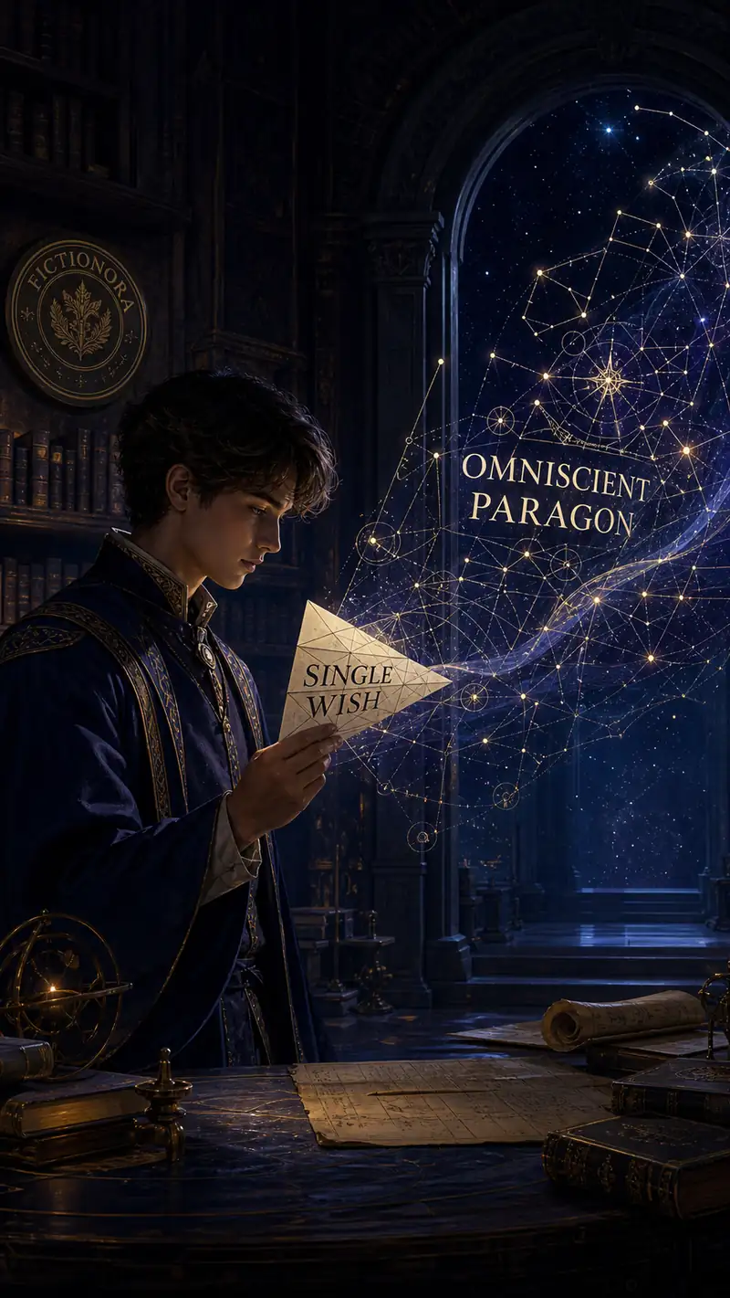 Cover art for Single Wish - Rise Of The Omniscient Paragon Vol 1