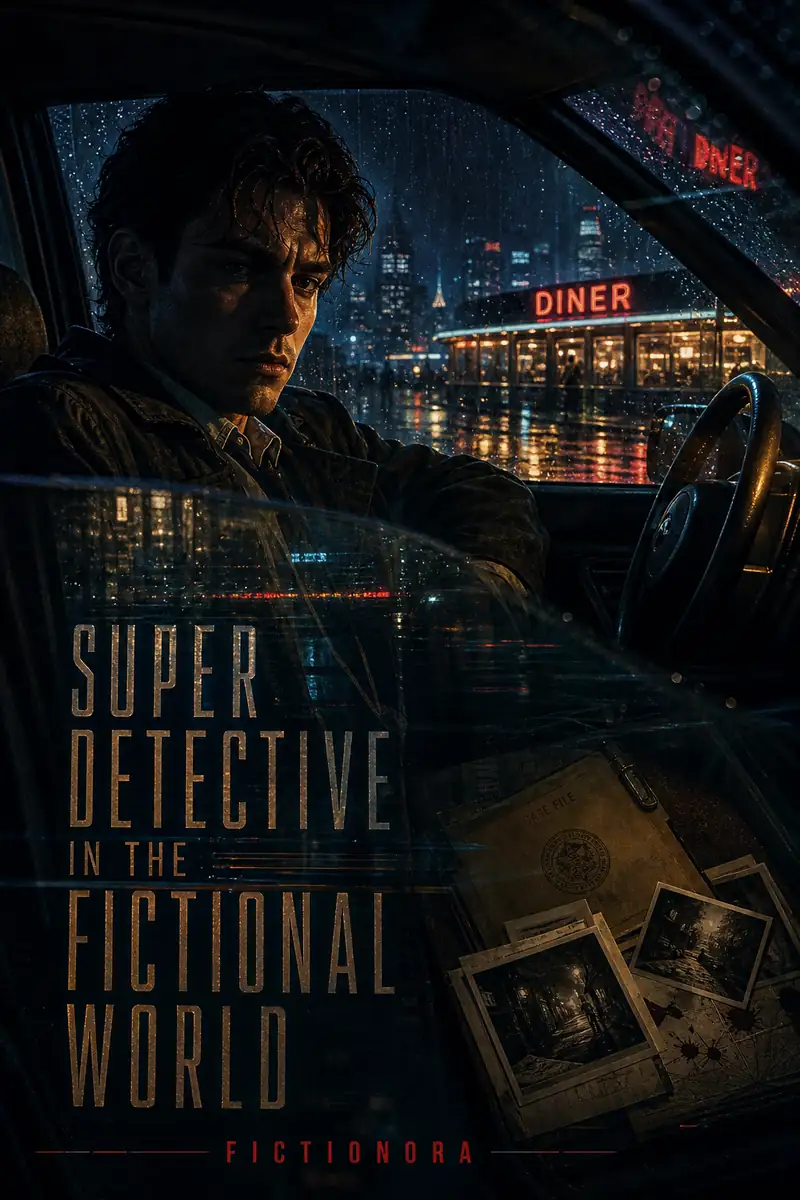 Cover art for Super Detective in the Fictional World
