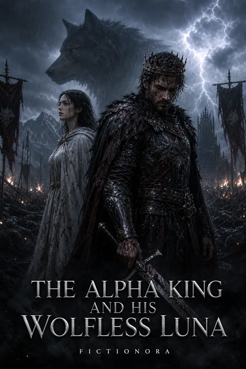 Cover art for The Alpha King And His Wolfless Luna