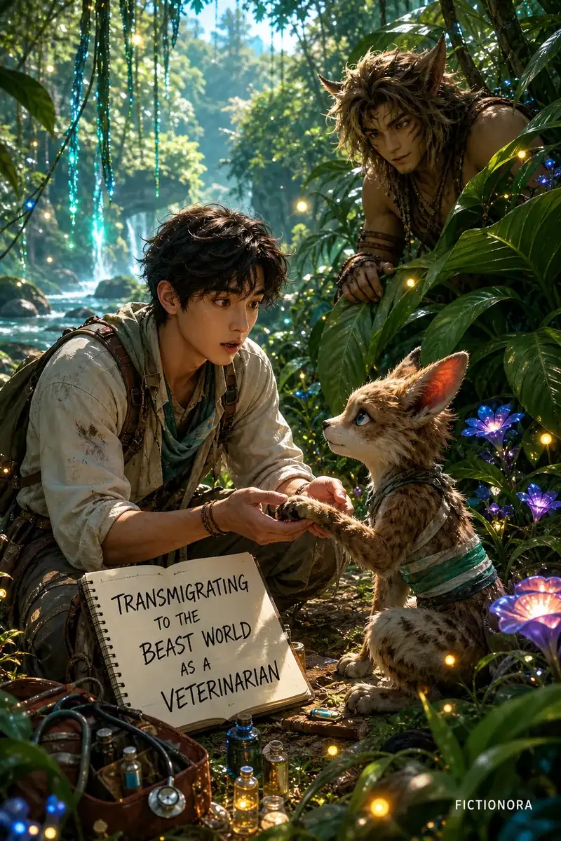 Cover art for Transmigrating to the Beast World as a Veterinarian