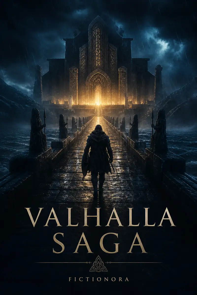 Cover art for Valhalla Saga